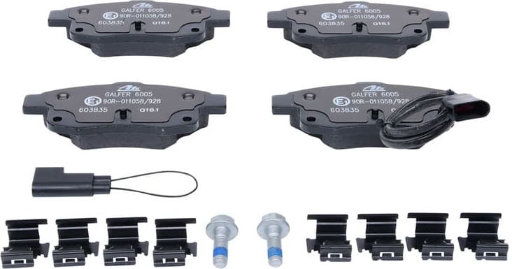 Brake Pad Set, disc brake 13.0460-3835.2 - image 3