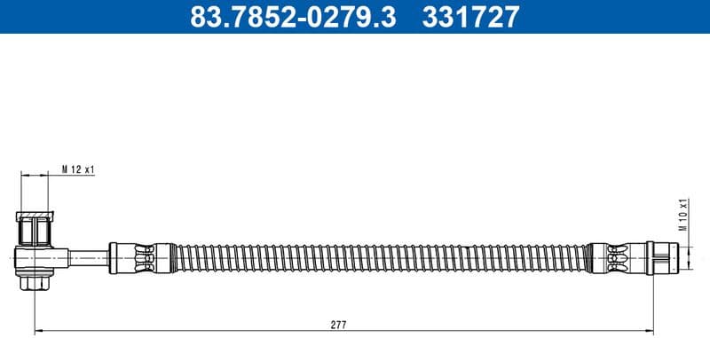 Brake Hose 83.7852-0279.3