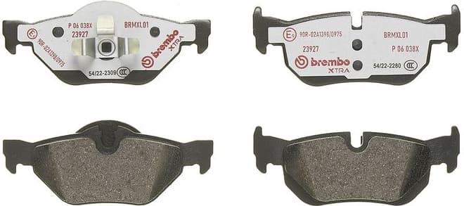 Brake Pad Set, disc brake XTRA LINE P06038X - image 3