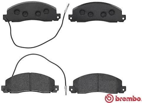 Brake Pad Set, disc brake PRIME LINE P68006 - image 4