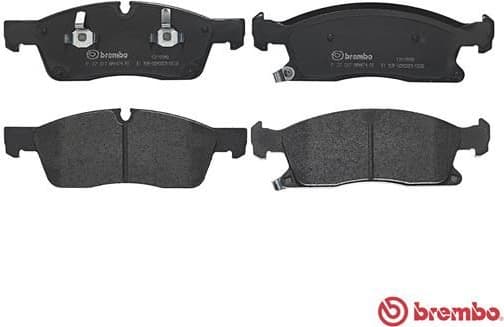 Brake pads front, Top Quality P37017 - image 4