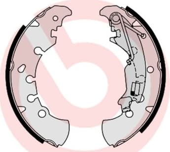 Brake Shoe Set ESSENTIAL LINE S23555 - image 3