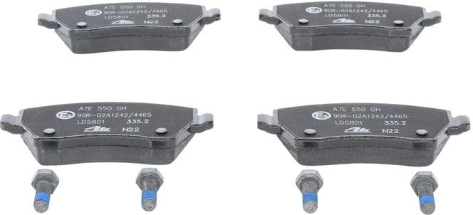 Brake Pad Set, disc brake ATE Ceramic 13-0470-5801-2