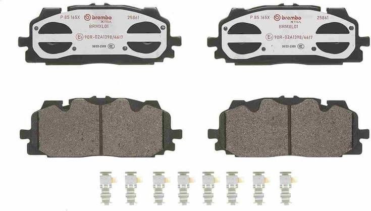 Brake Pad Set, disc brake XTRA LINE P85165X - image 4