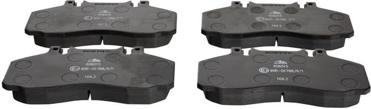 Brake Pad Set, disc brake 13.0460-6015.2 - image 3