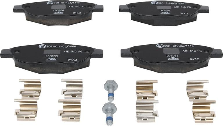 Brake Pad Set, disc brake ATE Ceramic 13.0470-3966.2 - image 2
