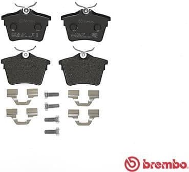 Brake pads rear, Top Quality P61079 - image 4