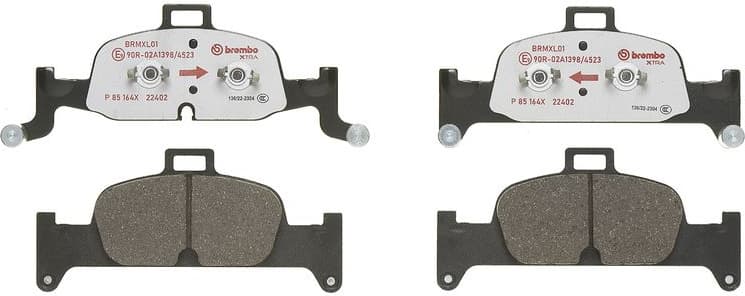 Brake Pad Set, disc brake XTRA LINE P85164X - image 4