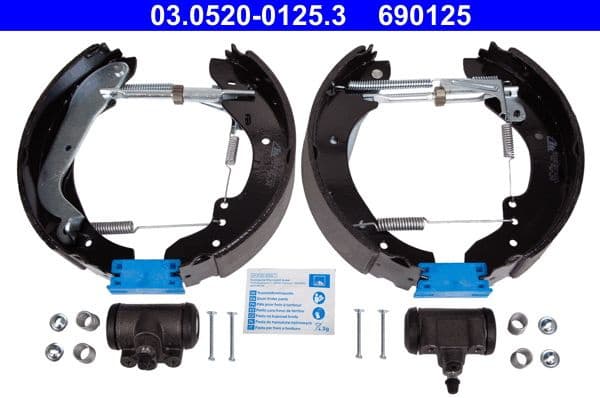 Brake Shoe Set Original ATE TopKit 03.0520-0125.3 - image 2