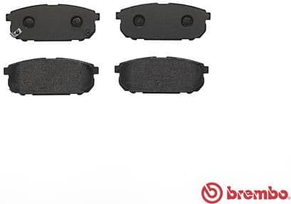 Brake pads rear, Top Quality P30023 - image 4