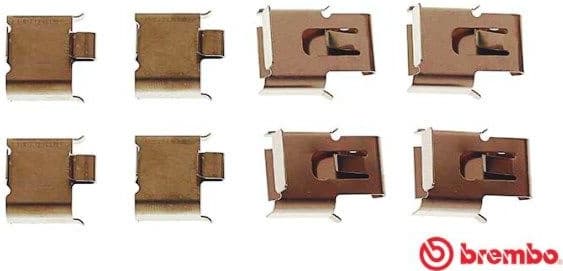 Accessory Kit, disc brake pad PRIME LINE A 02 284