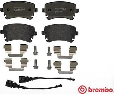 Brake pads rear, Top Quality P85083 - image 4