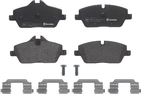 Brake pads front, Top Quality P06034 - image 4