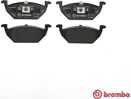 Brake pads front, Top Quality P85041 - image 4