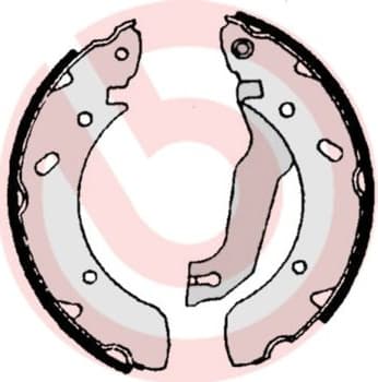Brake Shoe Set ESSENTIAL LINE S30504 - image 3