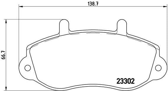 Brake Pad Set, disc brake PRIME LINE P68025 - image 3