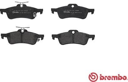 Brake Pad Set, disc brake PRIME LINE P83087 - image 3