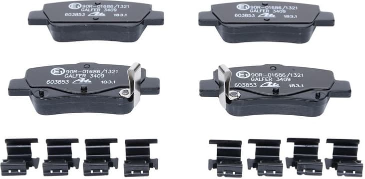 Brake Pad Set, disc brake 13.0460-3853.2 - image 3