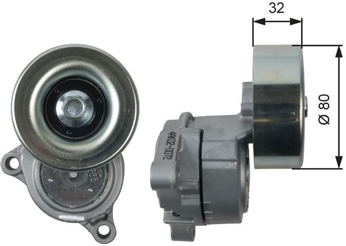 Belt Tensioner, V-ribbed belt DriveAlign™ T38489