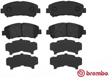 Brake pads front, Top Quality P79028 - image 4
