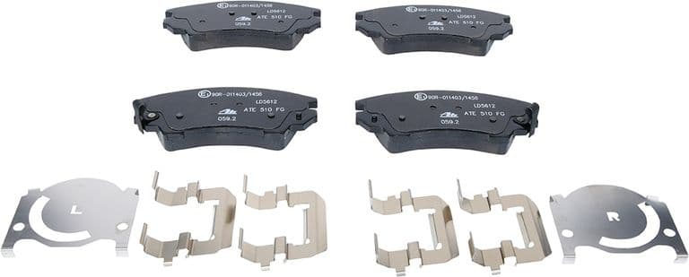Brake Pad Set, disc brake ATE Ceramic 13.0470-5612.2 - image 2