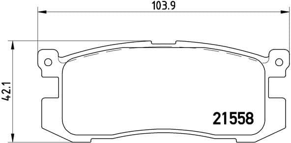 Brake Pad Set, disc brake PRIME LINE P24025 - image 3