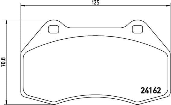 Brake Pad Set, disc brake PRIME LINE P68036 - image 3