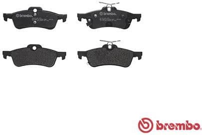 Brake pads rear, Top Quality P28070 - image 4