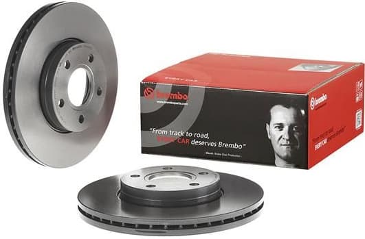 Brake discs kit front (2pcs), Top Quality 09.9464.11 - image 4
