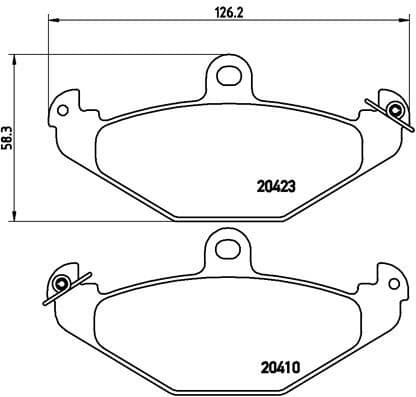 Brake Pad Set, disc brake PRIME LINE P68017 - image 3