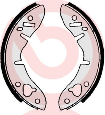 Brake Shoe Set ESSENTIAL LINE S 61 504