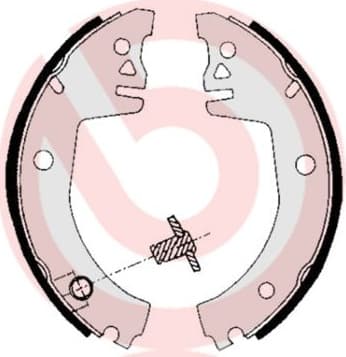 Brake Shoe Set ESSENTIAL LINE S85512 - image 3
