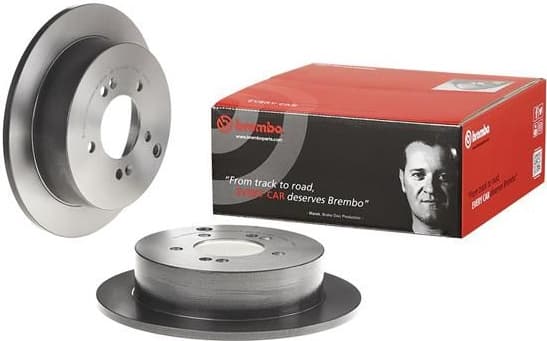 Brake discs kit rear, (2pcs), Top Quality 08.A446.11 - image 4