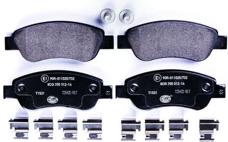 Brake Pad Set, disc brake 8DB 355 012-141