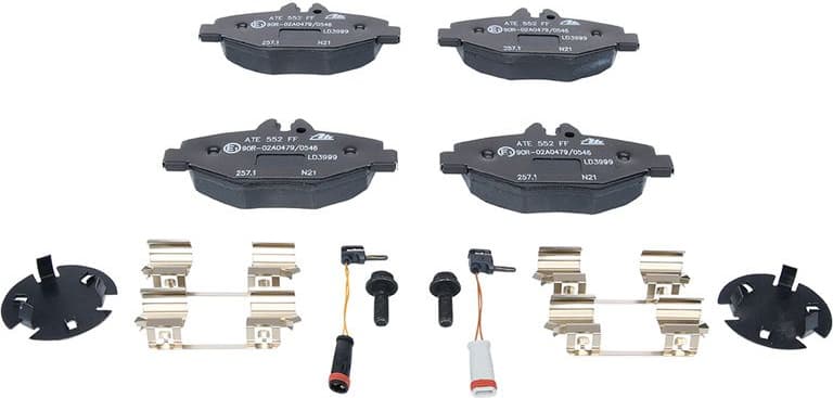 Brake Pad Set, disc brake ATE Ceramic 13.0470-3999.2 - image 3
