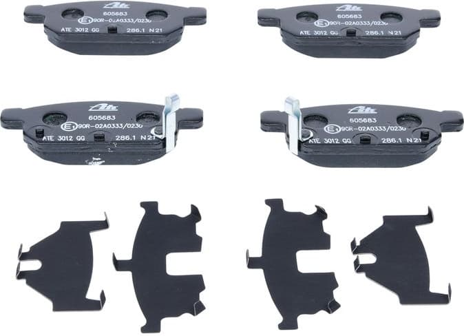 Brake Pad Set, disc brake 13.0460-5683.2 - image 2