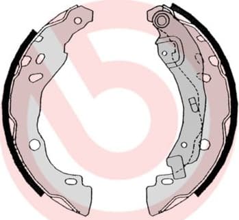 Brake shoes, Top Quality S68525 - image 3