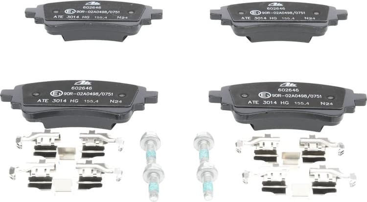 Brake Pad Set, disc brake 13.0460-2646.2 - image 2