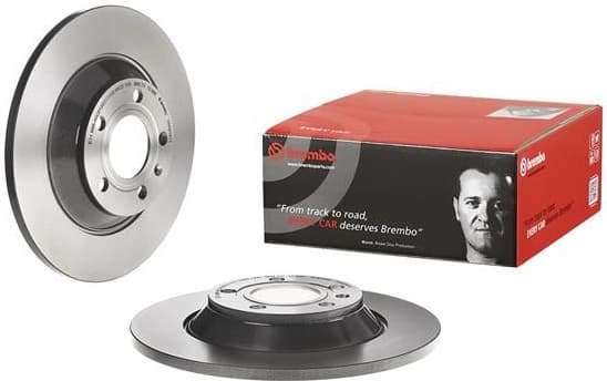 Brake discs kit rear, (2pcs), Top Quality 08.A816.11 - image 4
