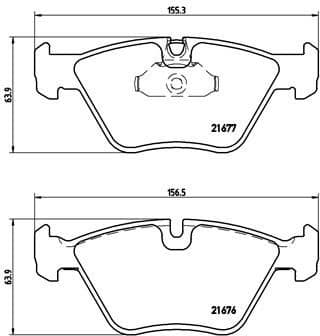 Brake Pad Set, disc brake PRIME LINE P06022 - image 3