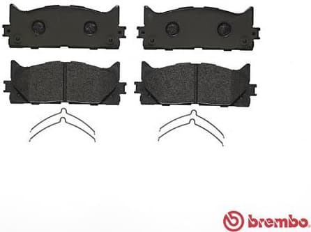 Brake pads front, Top Quality P83117 - image 3