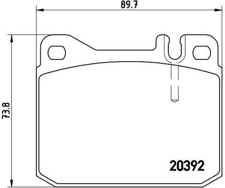 Brake Pad Set, disc brake PRIME LINE P85007 - image 3