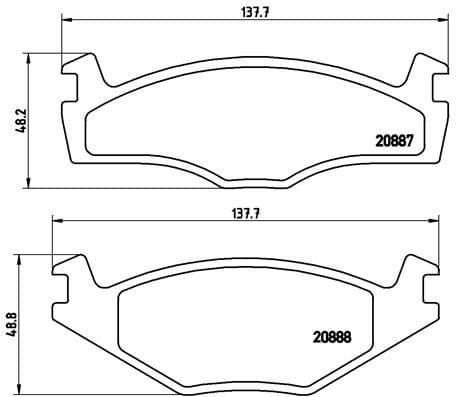 Brake Pad Set, disc brake PRIME LINE P85005 - image 3