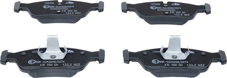 Brake Pad Set, disc brake ATE Ceramic 13.0470-5405.2 - image 2