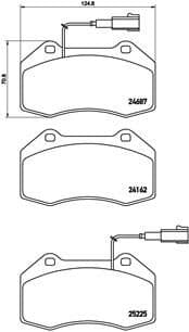 Brake Pad Set, disc brake PRIME LINE P23139 - image 3