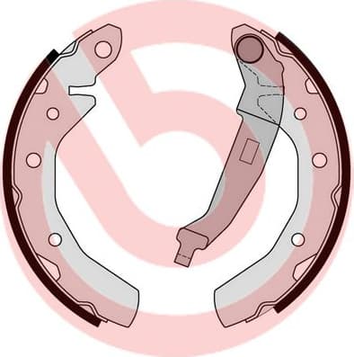 Brake Shoe Set ESSENTIAL LINE S10517 - image 3