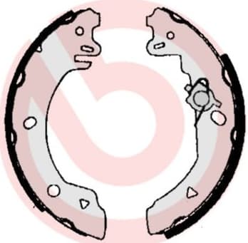 Brake Shoe Set ESSENTIAL LINE S24517 - image 3