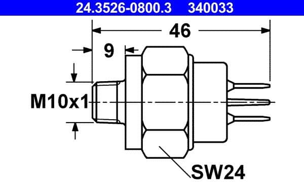 Switch, stop light 24.3526-0800.3 - image 2
