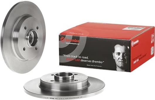 Brake Disc PRIME LINE - With Bearing Kit 08.A729.17 - image 4