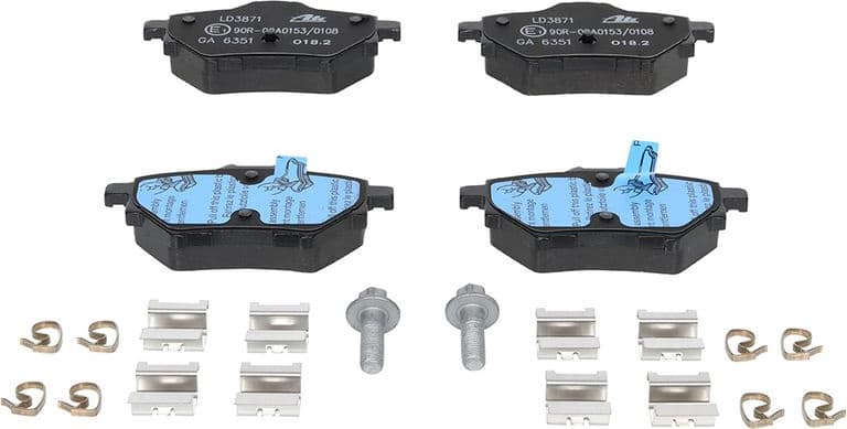 Brake Pad Set, disc brake ATE Ceramic 13.0470-3871.2 - image 3
